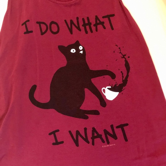 I Do What I Want Tank Top - Picture 2 of 5